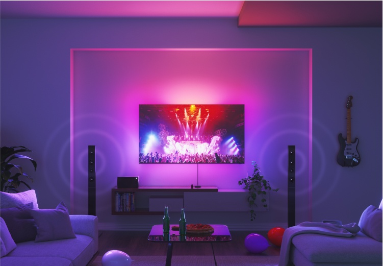 and Kit Addressable TVs Lightstrip (South and Mirror Screen Camera Gradient for Monitors Korea) Nanoleaf | Smart 4D