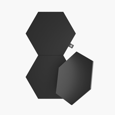 Shapes Limited Edition Ultra Black Hexagons Expansion Pack (3 Panels)